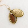Engraved Gold Swivel Locket from UnoAErre