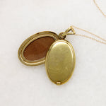 Engraved Gold Swivel Locket from UnoAErre