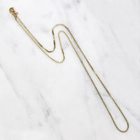 Classic 14k Gold Vintage Box Chain