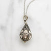 Rose Cut Diamond Encrusted Mughal Ball Pendant