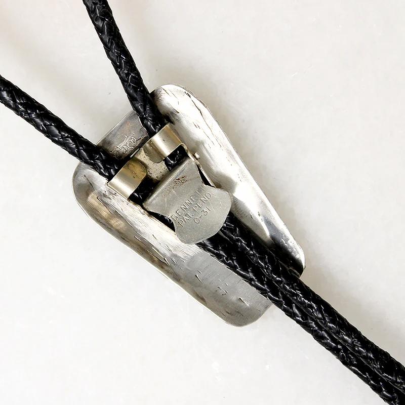 Stunning Green Turquoise in Silver Bolo Tie