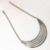 Flirty Fish Sterling Bib Necklace