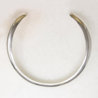 Sensual Sterling Silver Torc Collar Signed CORO