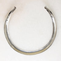 Sensual Sterling Silver Torc Collar Signed CORO