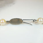 Princess Length Graduated Pearl Necklace with Silver Clasp