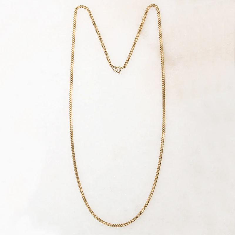 Must-Have 24" Supple 14k Gold Curb Chain