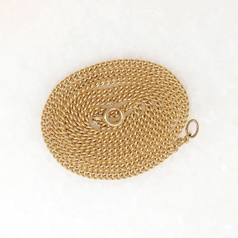 Must-Have 24" Supple 14k Gold Curb Chain