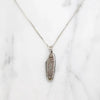 Tiny Pocket Knife Charm Necklace with Folding Blade