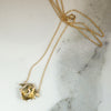 Verdant Green Man with Diamond Necklace