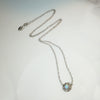 Petite Opal in Engraved Hexagon Conversion Pendant