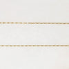 Dainty 9k Gold Edwardian Figaro Chain