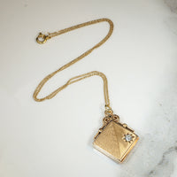 Luxurious Victorian Gold & Diamond Locket