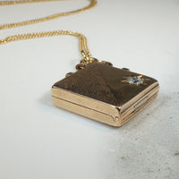 Luxurious Victorian Gold & Diamond Locket