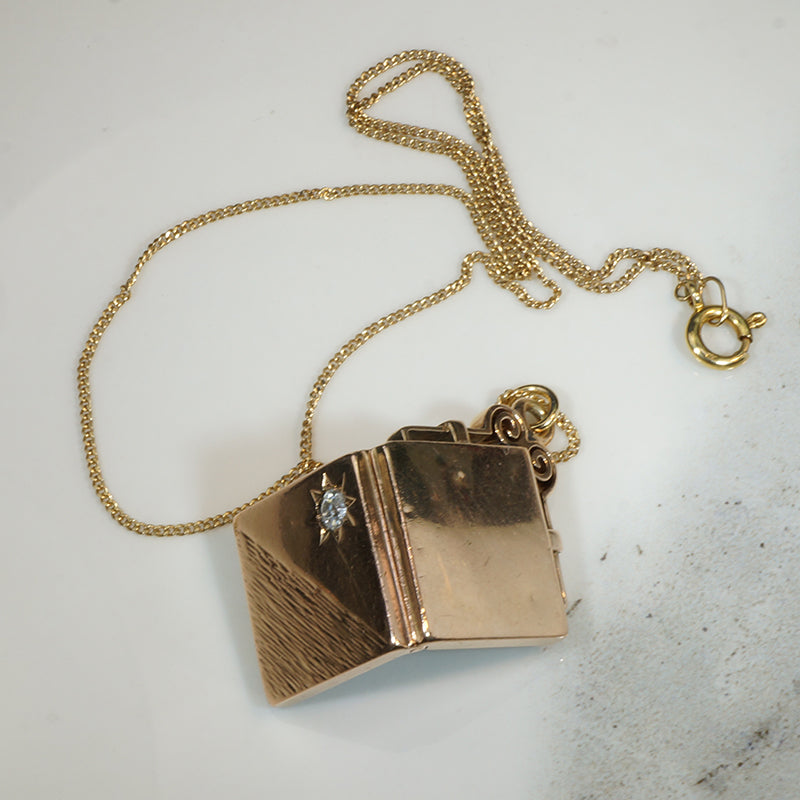 Luxurious Victorian Gold & Diamond Locket