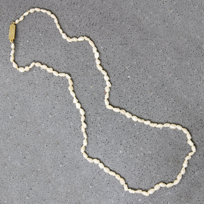 Beachy Freshwater Pearls with Filigree Clasp