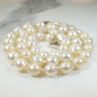 Creamy Semi-Baroque Pearls c.1930