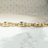 Glamorous Gold Tone & Rhinestone Costume Choker