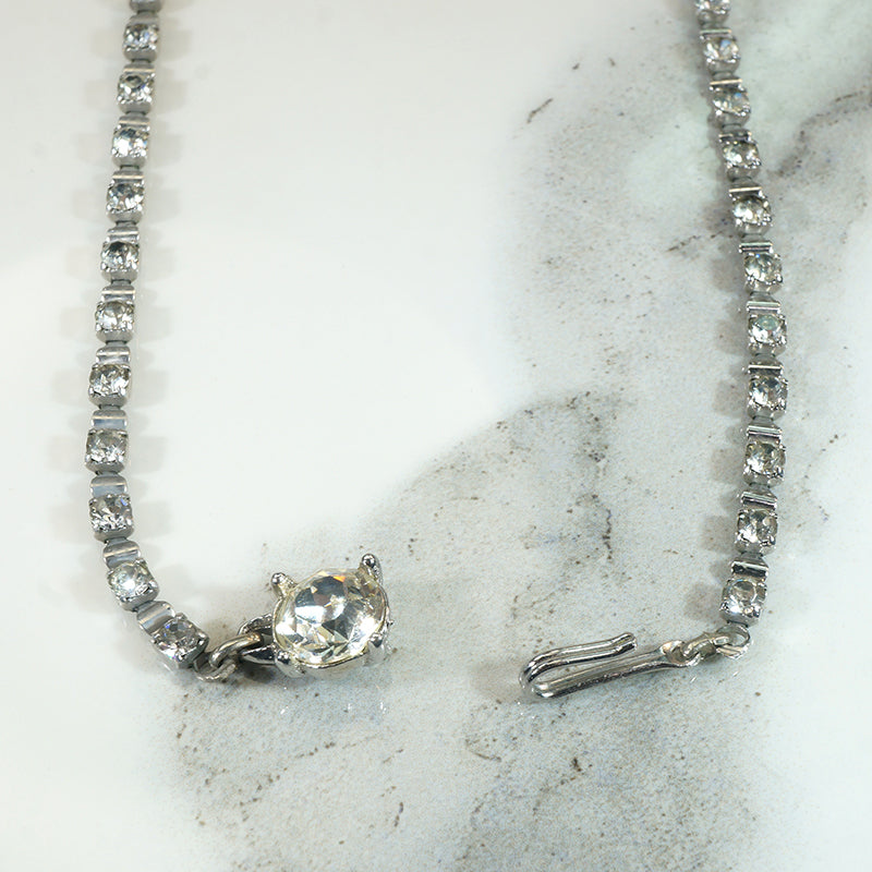 High Quality Rhinestone Necklace by Bogoff