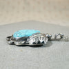 Natural Turquoise & Sterling Pendant with Navajo Details