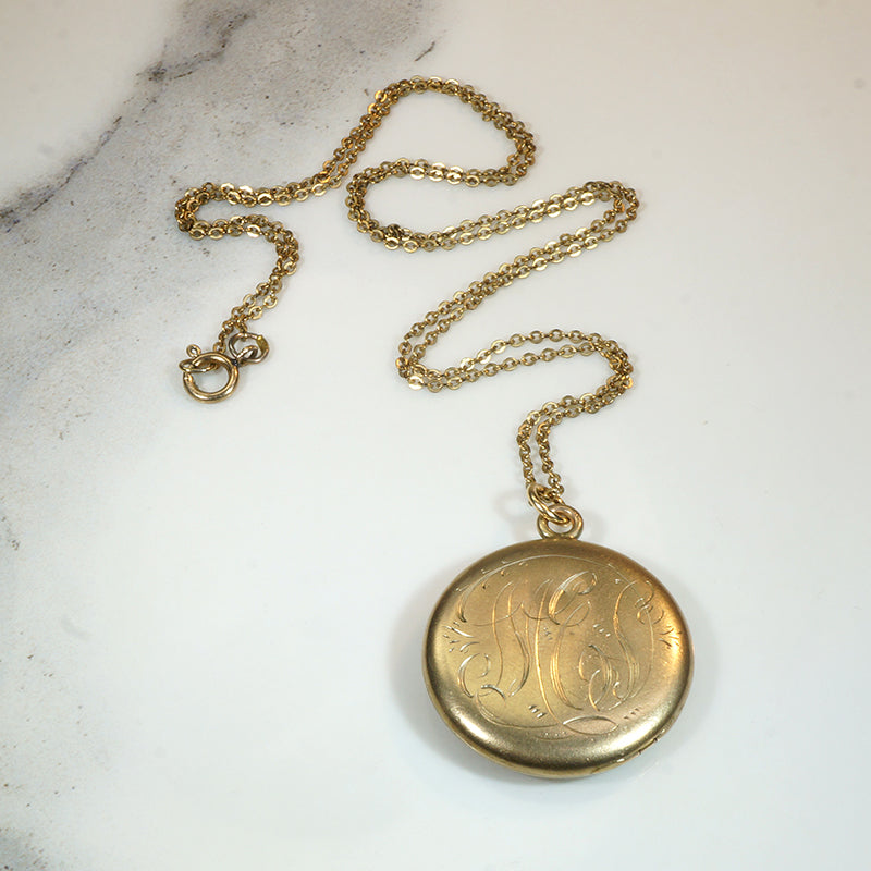 Star Set Rose Cut Diamond Victorian Locket