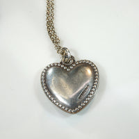 Darling Enameled Rose Sterling Heart Charm