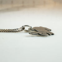 Silly Rabbit Silhouette Pendant in Mexican Sterling