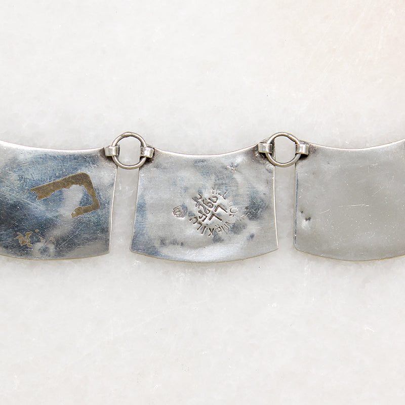 Whimsical Copper & Turquoise Animal Inlay Necklace