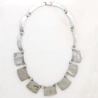 Whimsical Copper & Turquoise Animal Inlay Necklace