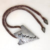 Silver Arrowhead Necklace by Antonio Pineda