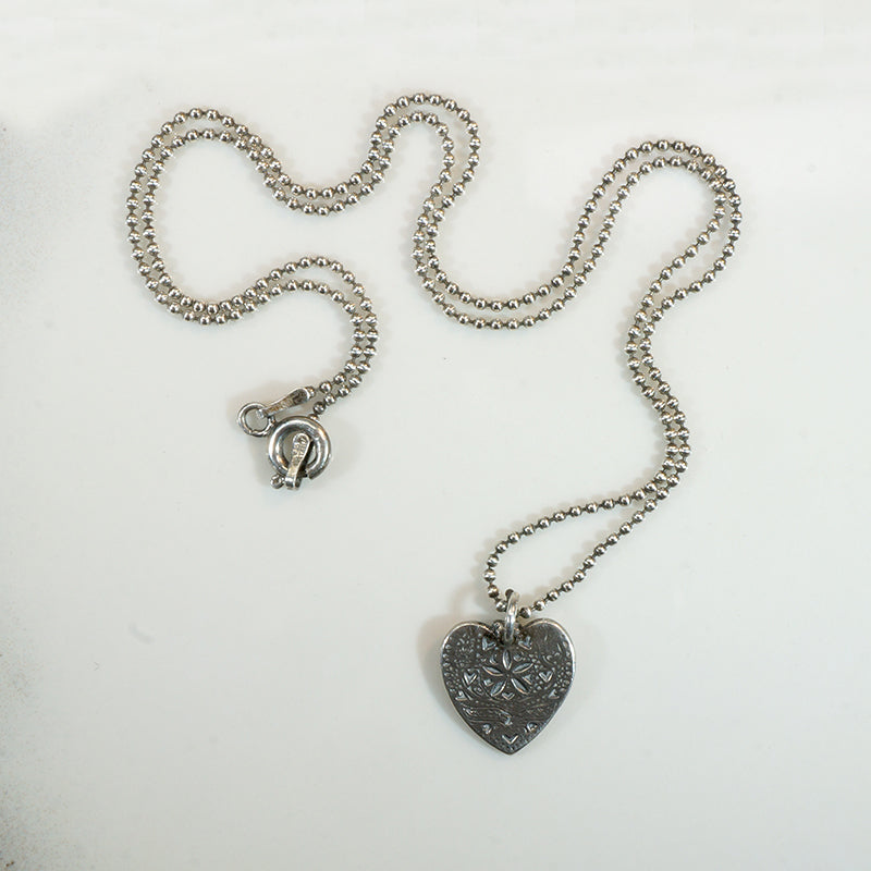 Lacy Sterling Heart Pendant from Metropolitan Museum of Art