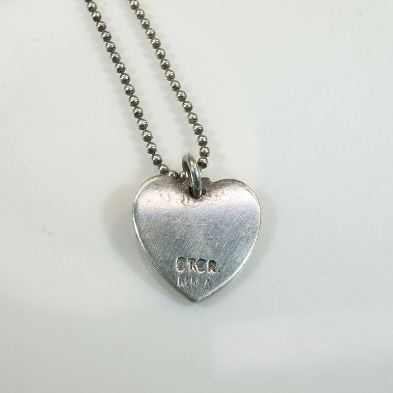 Lacy Sterling Heart Pendant from Metropolitan Museum of Art