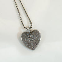 Lacy Sterling Heart Pendant from Metropolitan Museum of Art