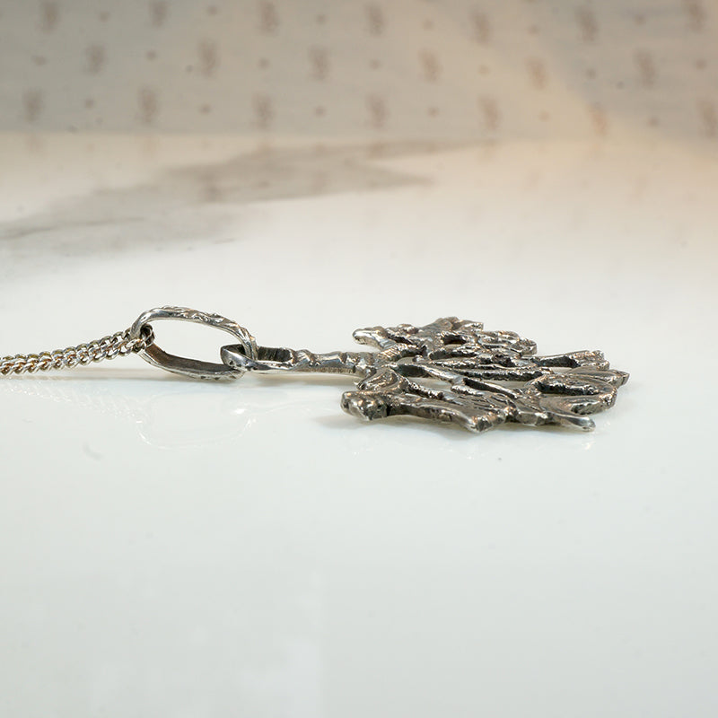 Talismanic Italian Milagro Pendant in 800 SilverTalismanic Italian Milagro Pendant in 800 Silver