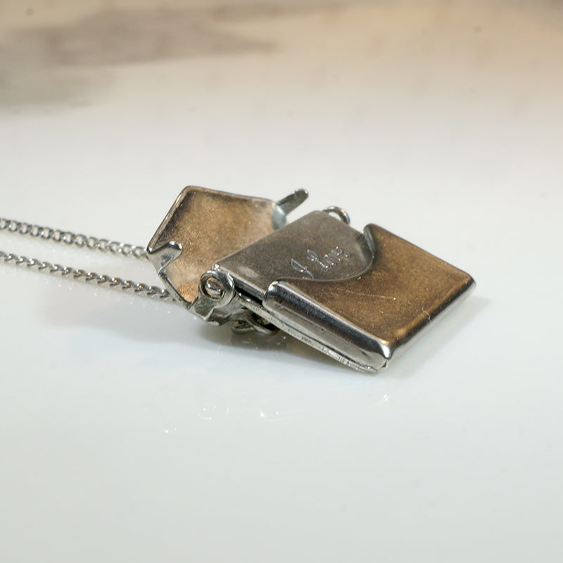 Love Letter Necklace with Removable Card