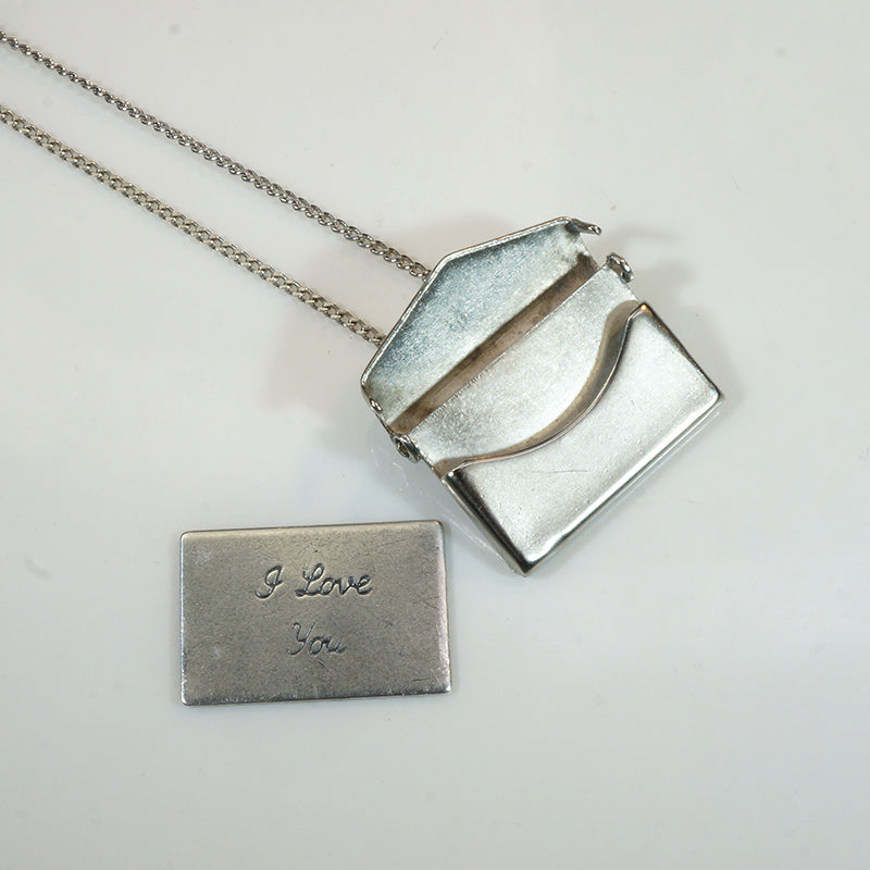 Love Letter Necklace with Removable Card