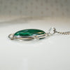 Gorgeous Malachite in Sterling Silver Pendant