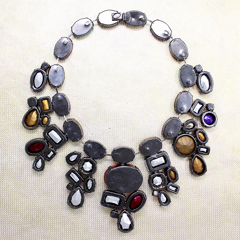 Fabulous Harlequin Bib Necklace by Kenneth Lane