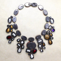 Fabulous Harlequin Bib Necklace by Kenneth Lane