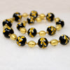 New with Tag Blue & Gold Murano Beads from Vaccari