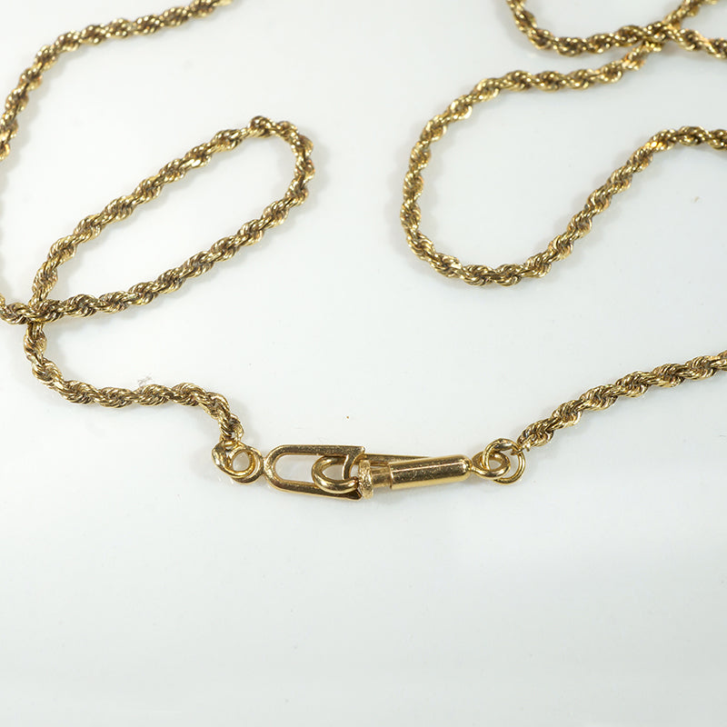 Mellow 14k Gold 16.5" Rope Chain