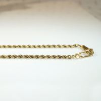 Mellow 14k Gold 16.5" Rope Chain