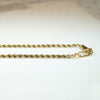 Mellow 14k Gold 16.5" Rope Chain