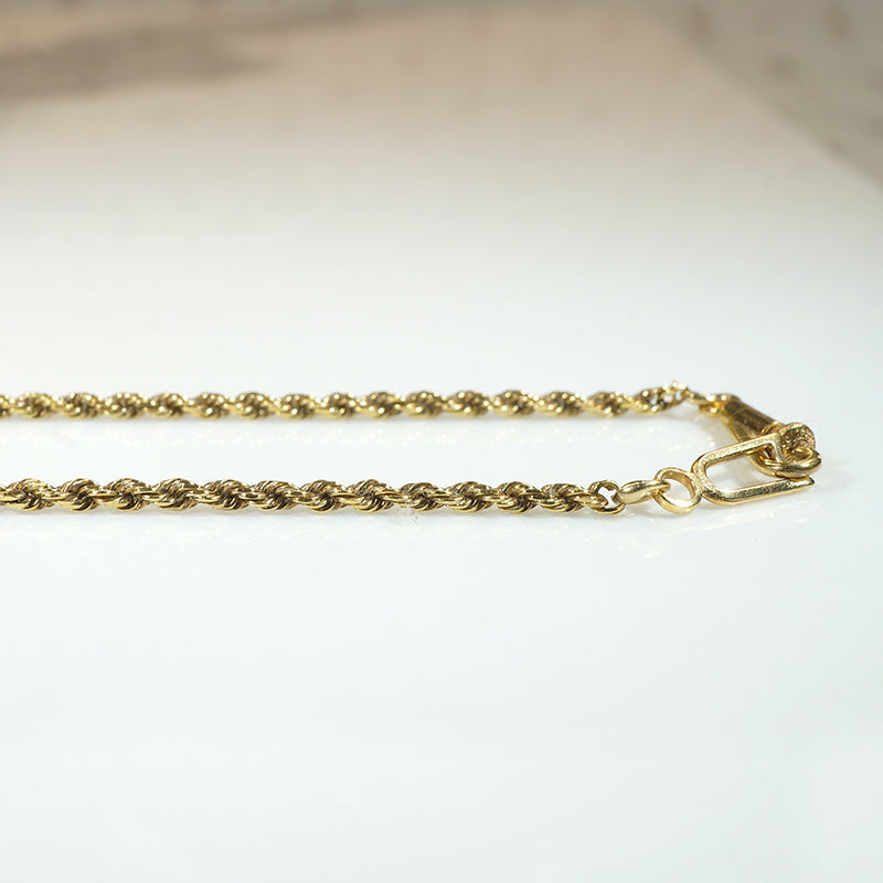 Mellow 14k Gold 16.5" Rope Chain