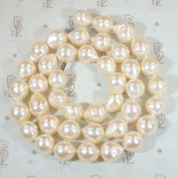 Semi-Baroque Cultured Pearl Choker with Hidden Clasp