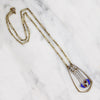 Jugendstil Garnet & Enamel Necklace