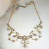 Gold & Pearl Edwardian Garland Necklace