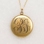 Exhilarating Fireworks Art Nouveau Locket