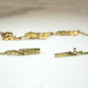 Edwardian English Ivy Necklace in 14k Gold