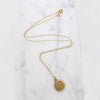 Perfect Little Antique 14k Gold Round Locket