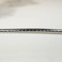 Italian Sterling Silver Omega Chain